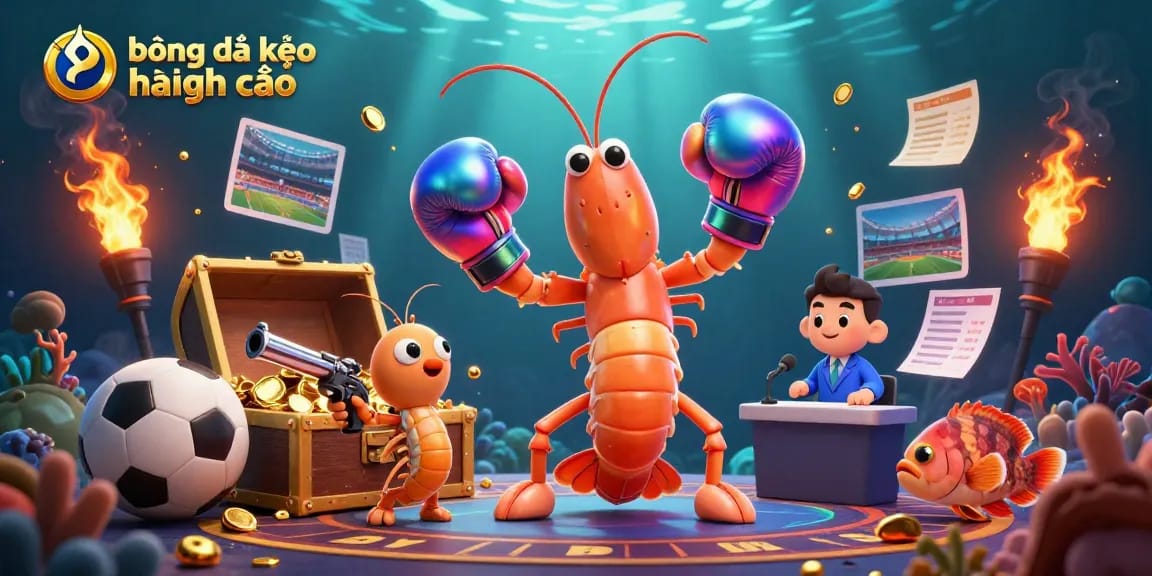 Engage in bóng đá kèo nhà cái action with 3D cartoon characters showcasing vibrant sports betting excitement