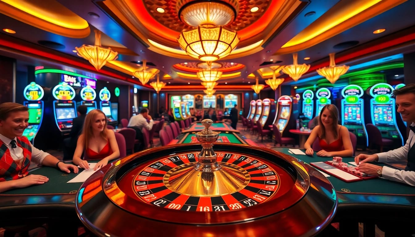 Experience the thrill of winning at trang chủ PS99 with vibrant casino games and elegant gamblers.