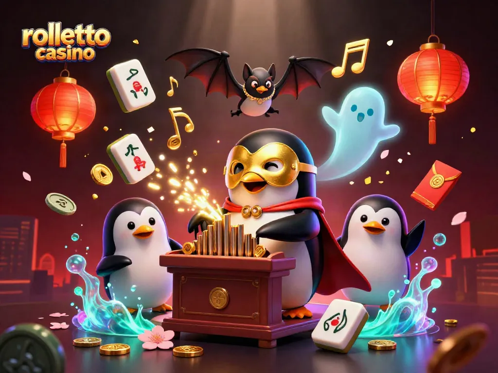 Experience rolletto casino's grandeur with exciting gameplay in a vibrant, rich 3D scene.