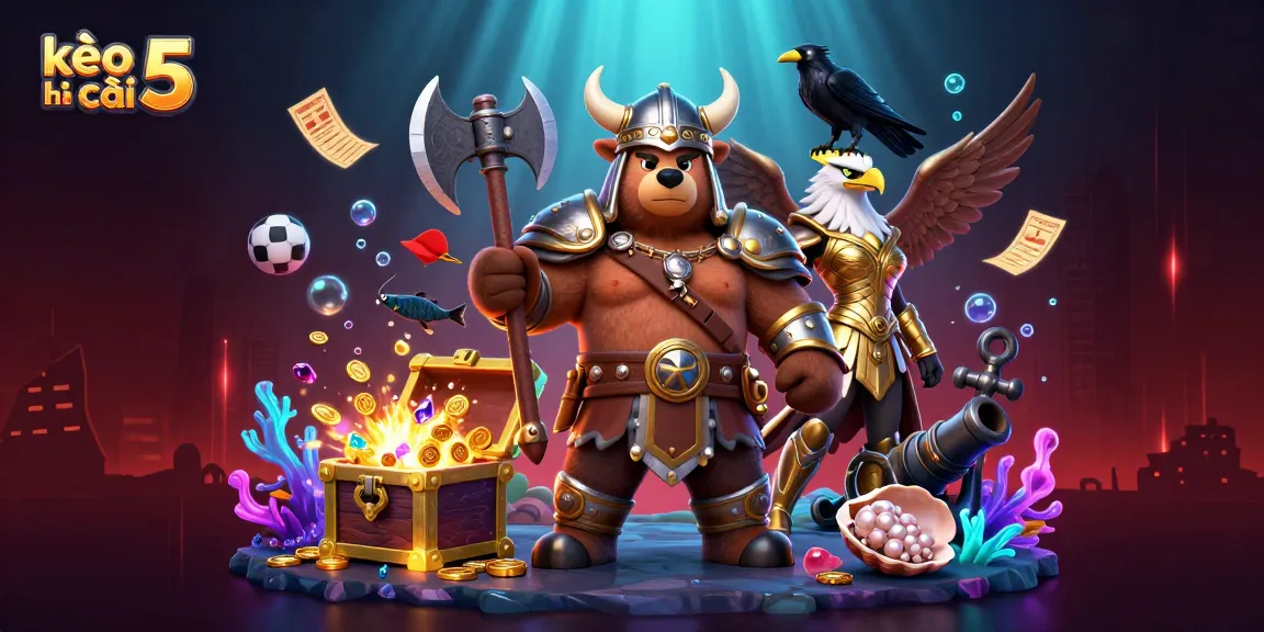 Engage with kèo nhà cái 5 in a vibrant 3D casino world filled with dynamic betting elements.