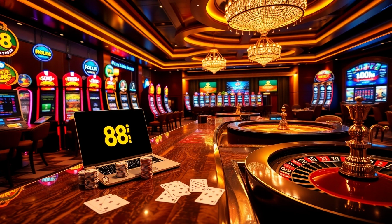 Experience the excitement of 88i casino betting with vibrant tables and thrilling gameplay.