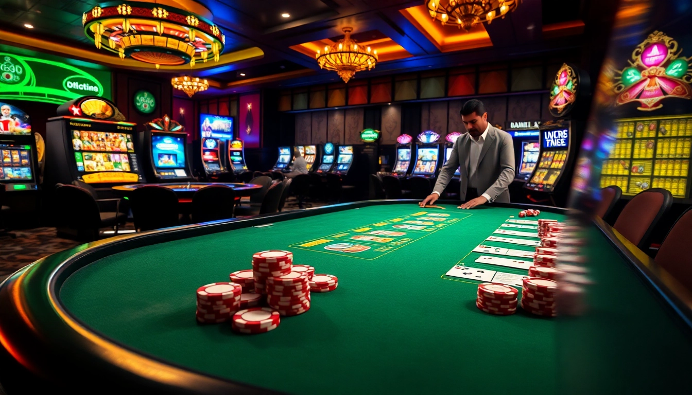 Experience thrilling gameplay at rikvip368.com with vibrant poker, roulette, and slot elements.