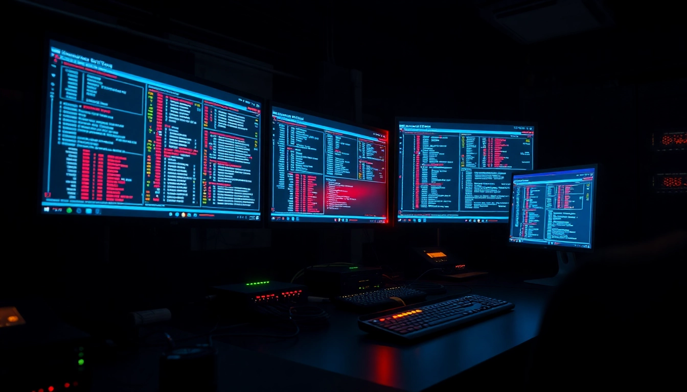Visualize the best intrusion detection systems monitoring a network in a secure server environment.