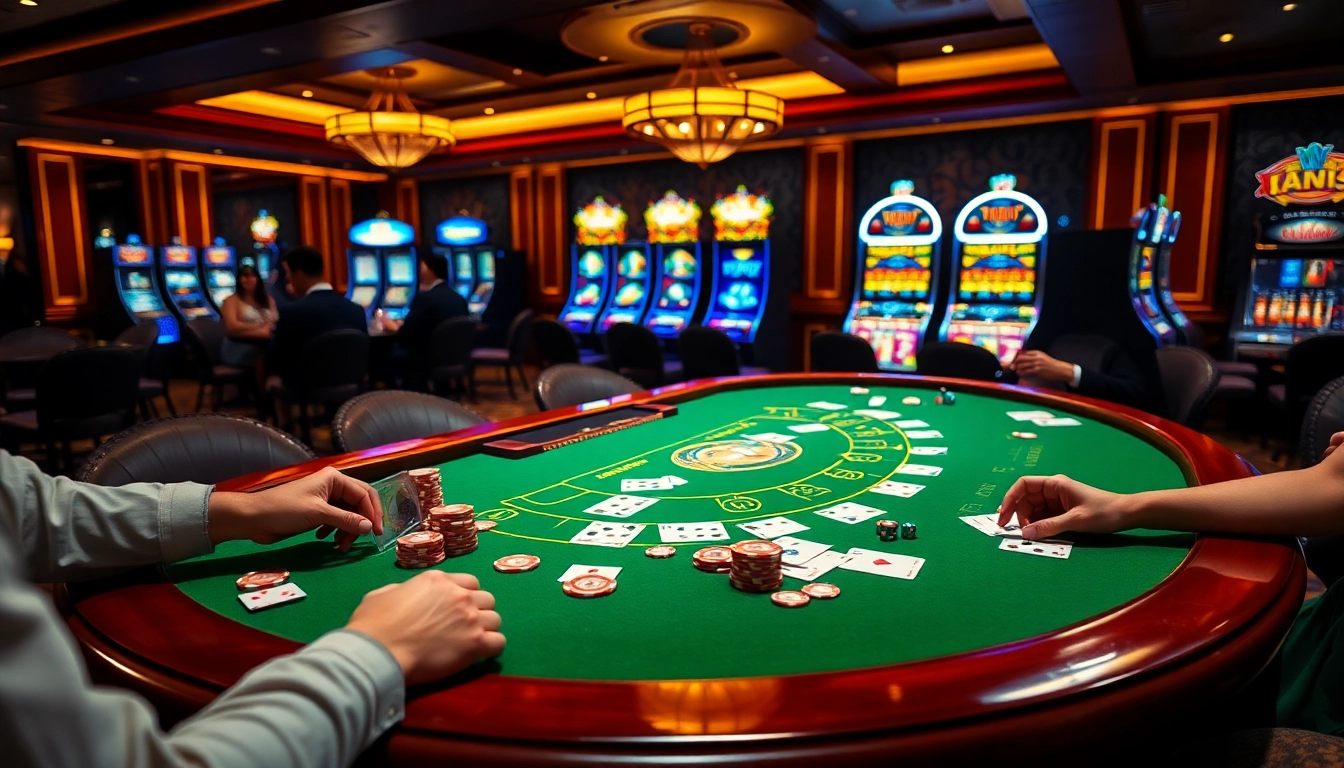 Experience the thrilling games at hay.win with a vibrant casino atmosphere featuring blackjack, slots, and excitement.