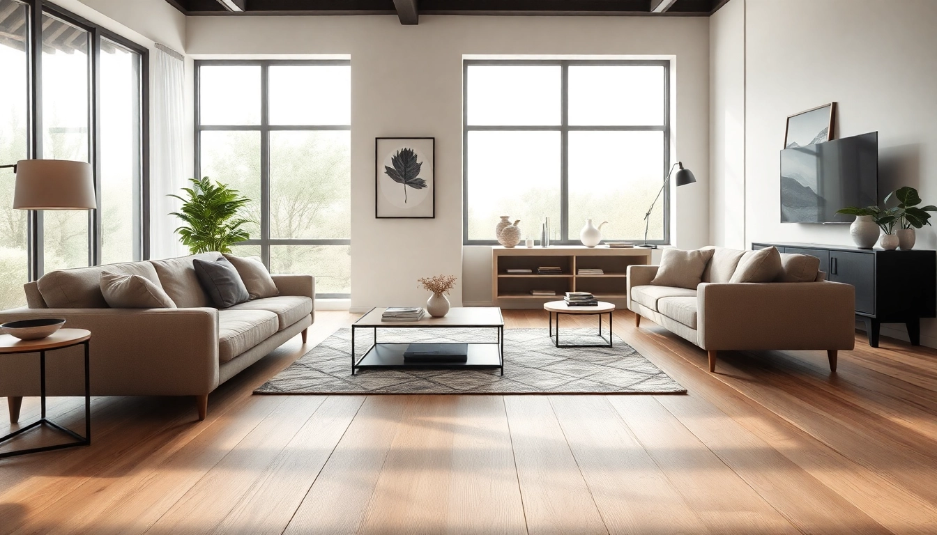 Explore stunning lvp flooring near me in a beautifully designed living room showcasing elegance.