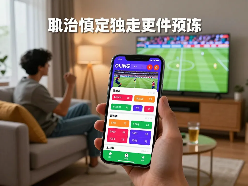 Engaging sports betting experience on smartphone showcasing trang cá cược bóng đá
