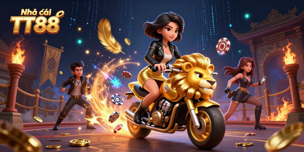 Experience thrilling gameplay at Nhà cái TT88 with vibrant casino visuals and dynamic action.