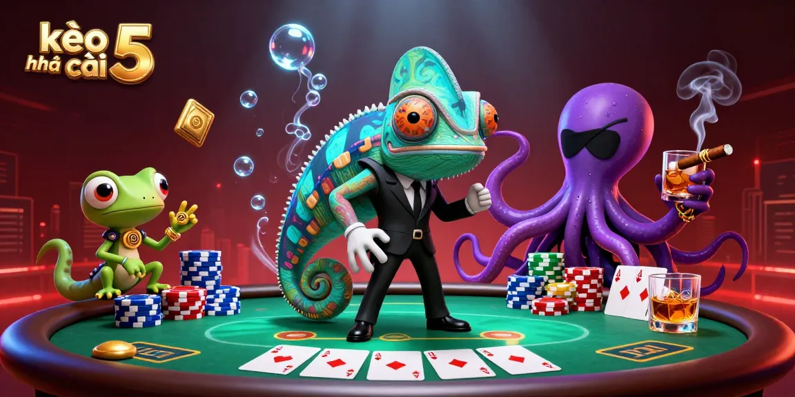 Experience thrilling action with kèo nhà cái 5 as you strategize around the poker table.