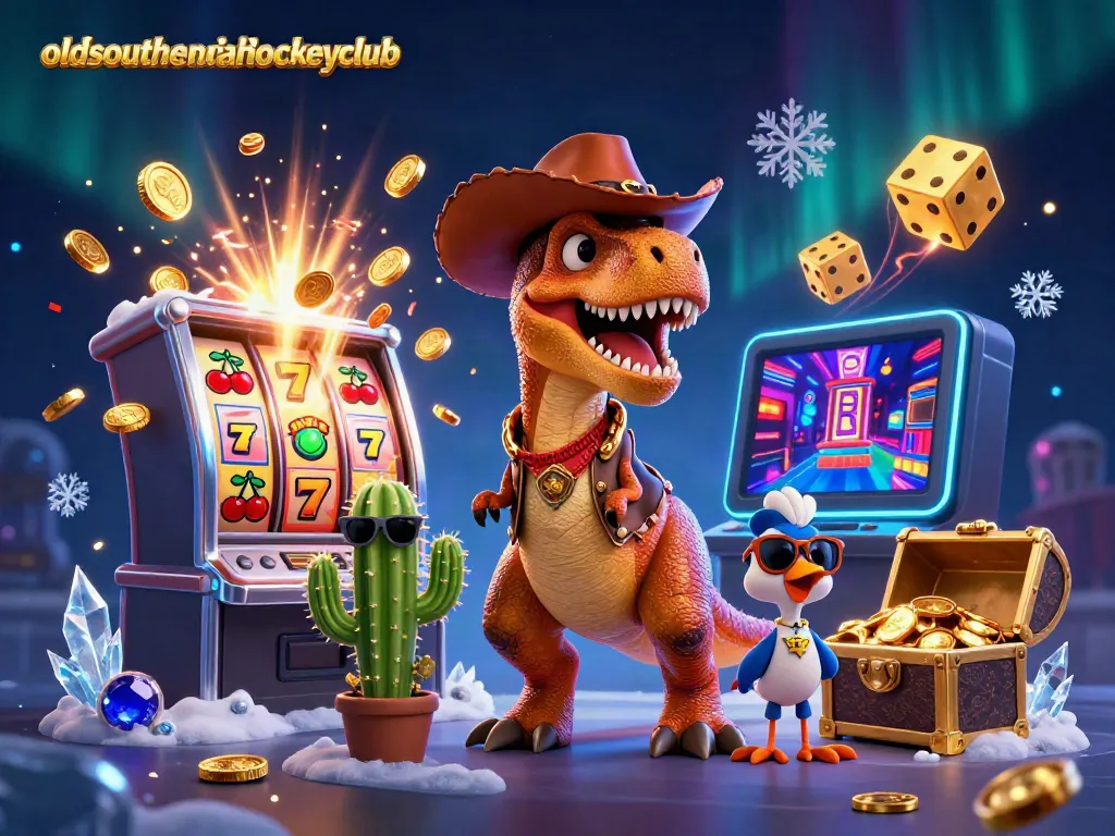 Spin for fortunes at oldsouthendianhockeyclub with a dynamic 3D scene of winnings and excitement