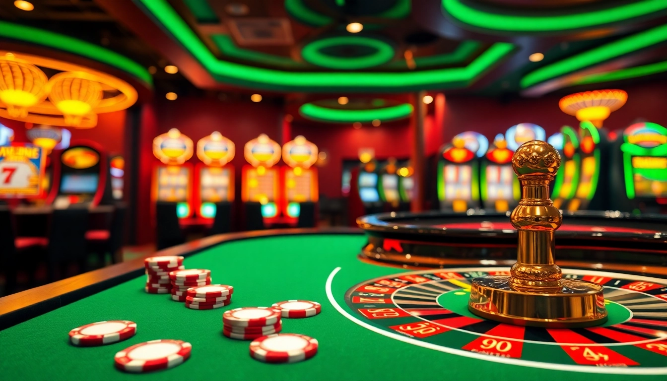 Exciting roulette display and luxurious casino atmosphere at 789 club, showcasing high-stakes gaming.