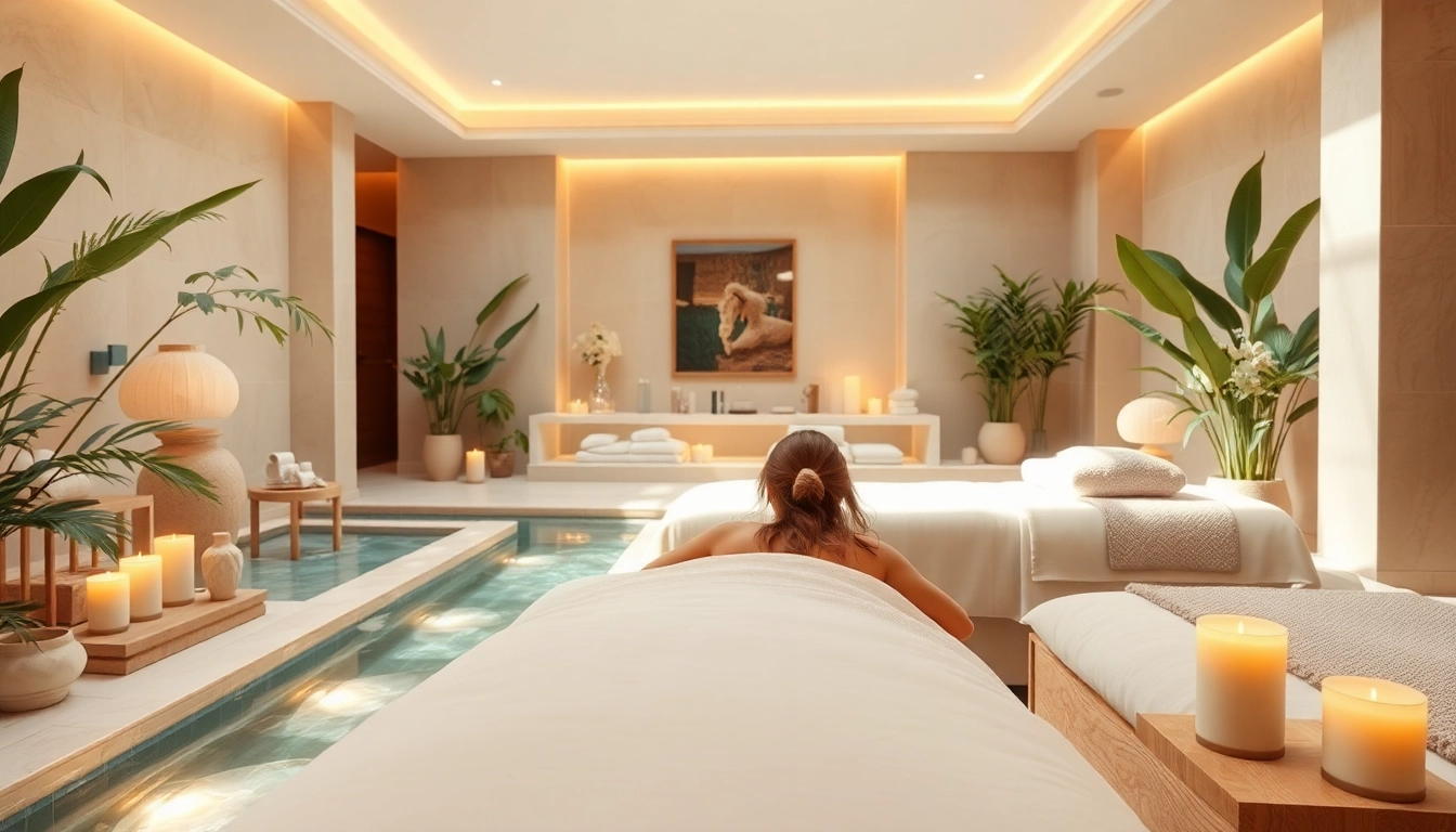 Beautiful spa setting perfect for effective Spa Ads showcasing relaxation and wellness.