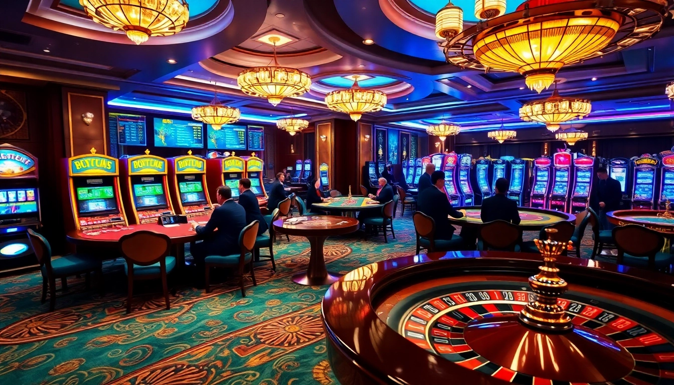 Experience the excitement of winning at F168.COM with vibrant casino tables and engaged players.