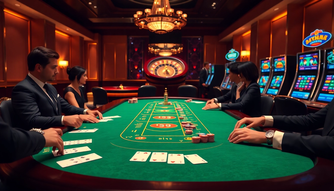 Experience DF999 đăng nhập as players engage in thrilling baccarat and roulette games.