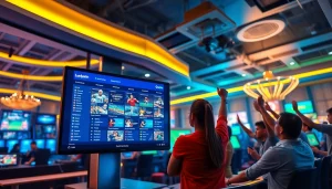 Experience the excitement of Luckywin's modern online casino with vibrant sports betting options.