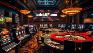 Experience the thrill of winning at http://luck8f.cn.com/ with vibrant casino tables and engaging gameplay.