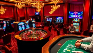 Experience thrilling betting opportunities at UU88 casino with vibrant games and luxurious atmosphere.